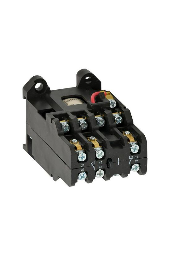 Kontaktor (mágnesk) 4.5kW/400VAC-3 3Z 42V50Hz 2z 2ny csavaros DIL00-52(D) Ganz KK - 200-3806-210-DL