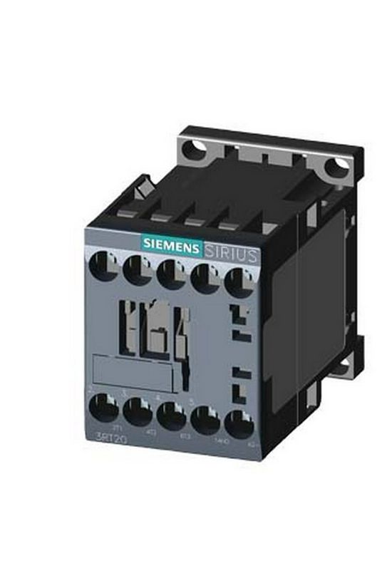 Kontaktor (mágnesk) 4kW/400VAC-3 3Z 24VDC 1z csavaros 22A/AC-1/400V SIRIUS SIEMENS - 3RT2016-1BB41