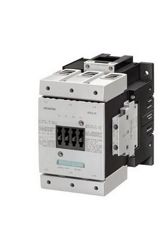 Kontaktor (mágnesk) 55kW/400VAC-3 3Z 220-240V50Hz 220-240VDC 2z 2ny 160A/AC-1/400V SIRIUS SIEMENS - 3RT1054-6AP36