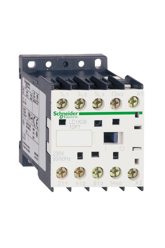 Kontaktor (mágnesk) 7.5kW/400VAC-3 3-Z 230VAC 1-z csavaros 20A/AC-1/400V TeSys LC1K Schneider - LC1K1610P5