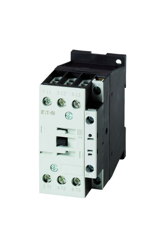 Kontaktor (mágnesk) 7.5kW/400VAC-3 3-Z 24-27VDC 1-ny csavaros 40A/AC-1/400V DILM17-01 EATON - 277050