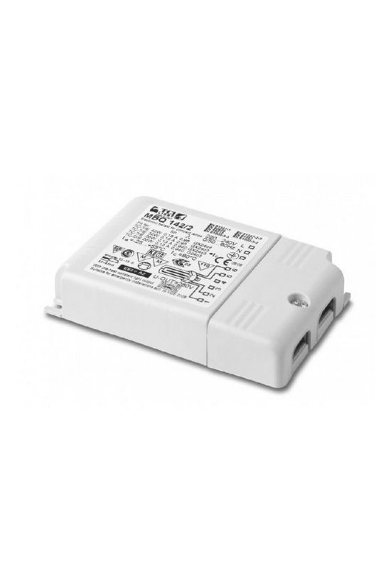 Körfénycső előtét 55-60W elektronikus multiwatt 220-240V T16-R műanyag tokozás-ház MBQ 155/2 TCI - 137968/155