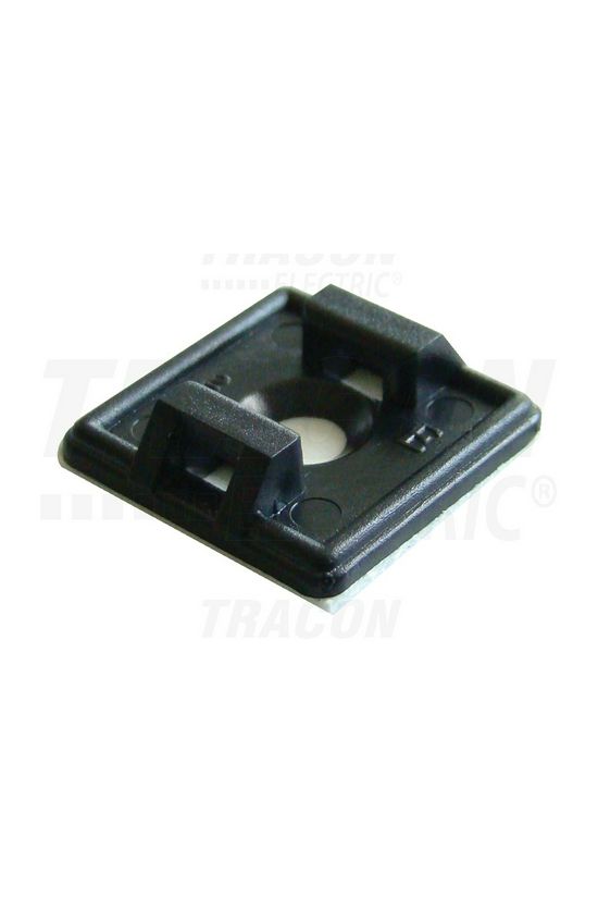 Kötegelő talp két oldalt fűzhető ragasztott és csavaros poliamid (PA) fekete TRACON - TALP191-2