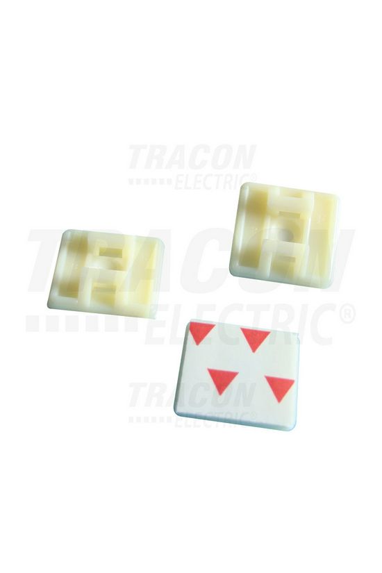 Kötegelő talp két oldalt fűzhető ragasztott és csavaros poliamid (PA) natúr TRACON - TALP270-2