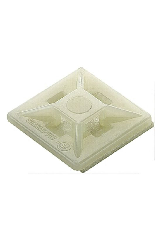 Kötegelő talp öntapadós+csavarozható 4oldalt fűzhető CBH 19/19 NATUR Weidmüller - 1289200000