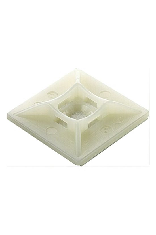 Kötegelő talp öntapadós+csavarozható 4oldalt fűzhető CBH 27/27 NATUR Weidmüller - 1289400000