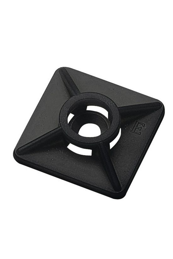 Kötegelő talp öntapadós+csavarozható 4oldalt fűzhető CBH 27/27 SW Weidmüller - 1697960000