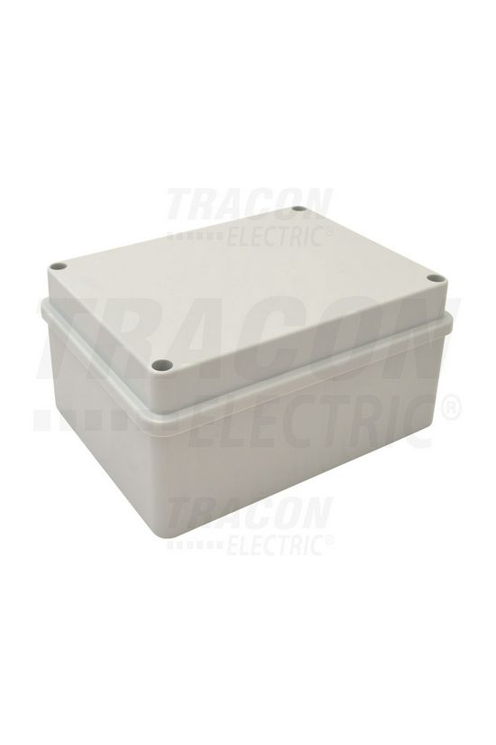 Kötődoboz falonkívüli 110mmx 150mm 70mm szürke műanyag IP54 6 kábel/cső MED TRACON - MED15117S