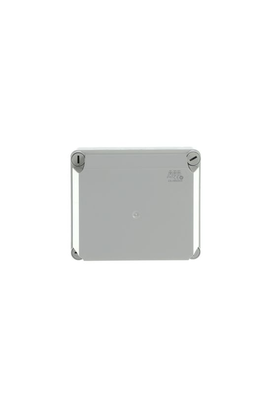 Kötődoboz falonkívüli műanyag 160mm x 135mm 150mm szürke teli fedél-fedél IP55 System Pro E ABB - 1SL0860A00