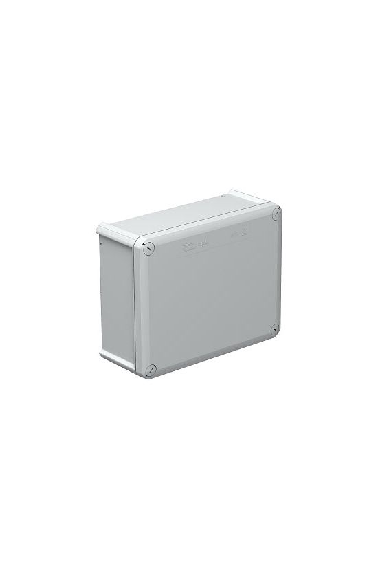 Kötődoboz falonkívüli műanyag 190mm x 240mm 95mm szürke IP66 T 250 OE OBO-BETTERMANN - 2007287
