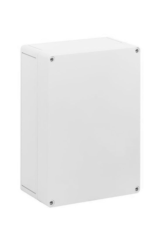 Kötődoboz zárt falonkívüli 180mmx 254mmx 111mm szürke műanyag IP66 CK 2518/111 OV CONTA-CLIP - 4289.3