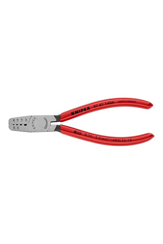 Krimp fogó 0.25-2.50mm2 trapéz-présforma 145mm KNIPEX - 9761145A