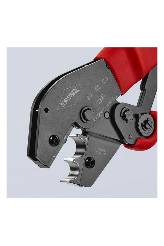 Krimp fogó kétkezes is mechanikus 16-25mm2 tüskés-présforma KNIPEX - 975223