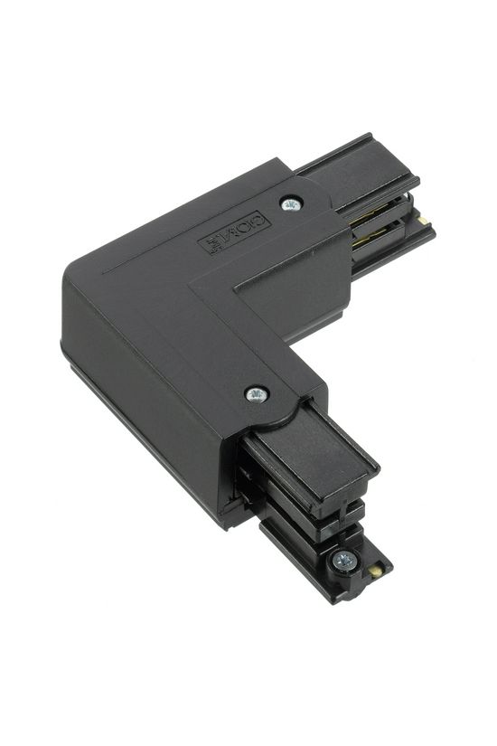 L-kanyarelem 3F világítási sínhez 16A jobb 230-400V 3F falonkívüli fekete XTS 35-2 LIVAL - 19170352