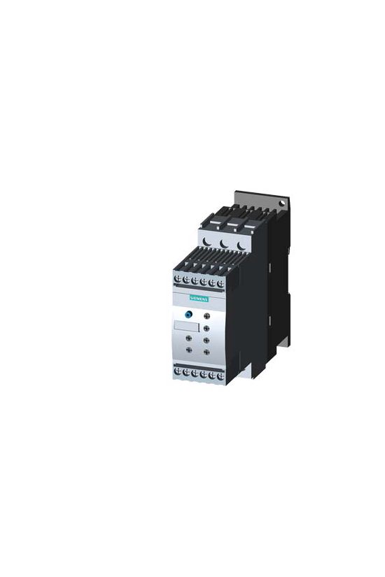 Lágyindító egyirányú 200-480V 15.0kW/400Vszabvány kapcsolás 32A 3RW Sirius SIEMENS - 3RW4027-1BB04