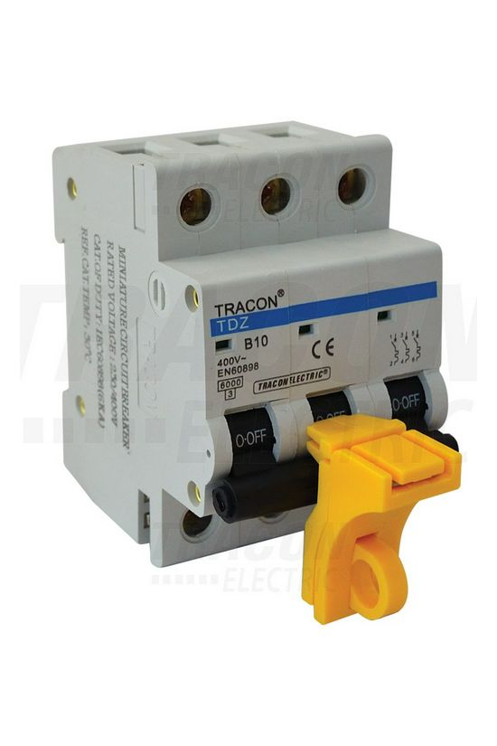 Lakatolható retesz sorolható készülékekhez univerzális MDL TRACON