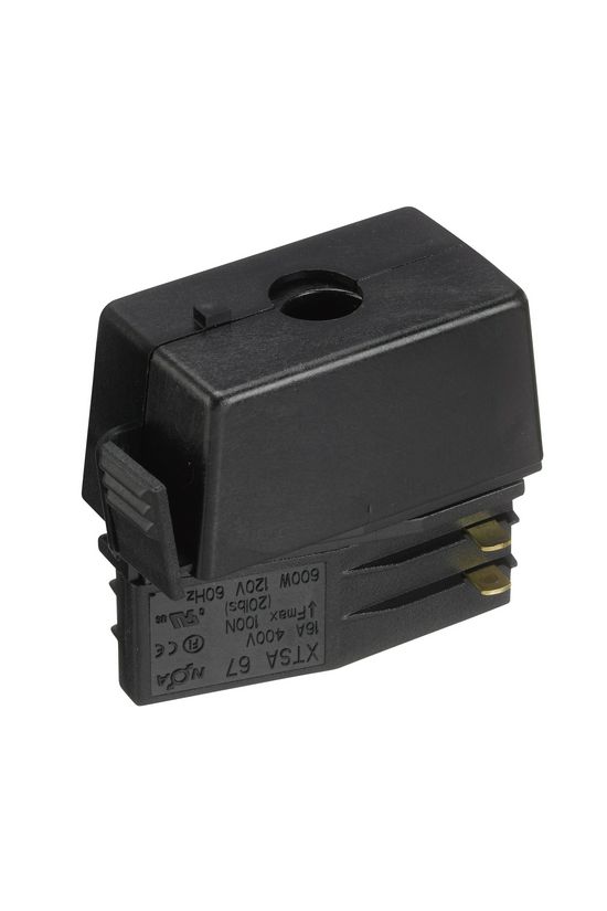Leágazó adapter világítási sínhez fénycsőhöz 16A 1-3F fix 5x 2.5mm2 fehér XTSA 67-3 LIVAL - 19130673