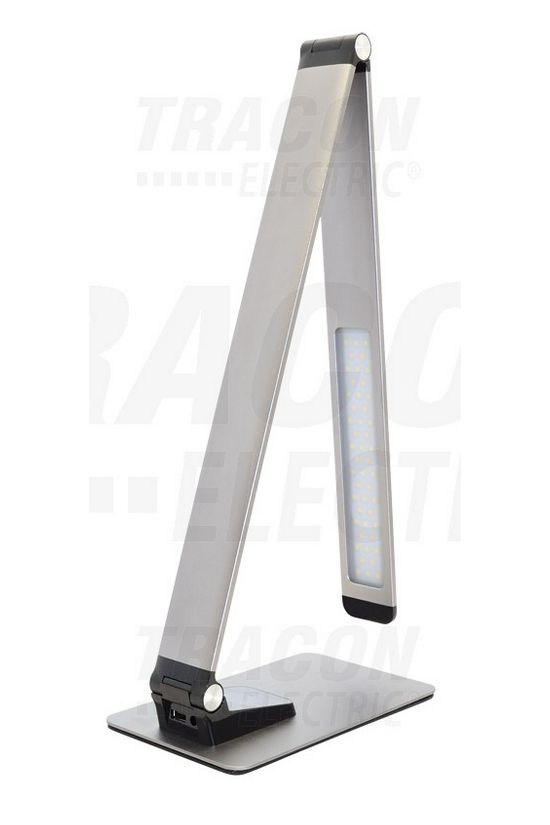 LED asztali lámpatest 3CCT 5DIM USB-tápegységgel 1x 10W 100-240V AC 700lm 2700-6000K TRACON - LALUSBM10W