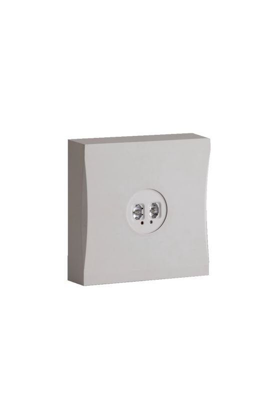 LED biztonsági világítás készenléti 1W 230V AC 1h-szigetüzem mennyezeti VIA LED VMSE NORMALUX - VIALEDVMSE