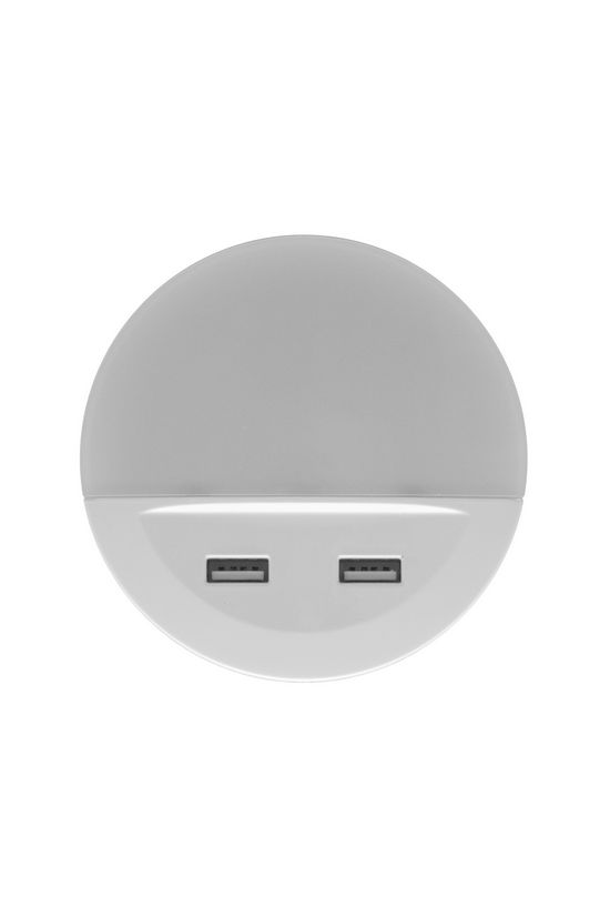 LED éjjeli fény dugaszolható 230V USB-töltős fehér-fényű 25000h LUNETTA USB LEDVANCE - 4058075266902
