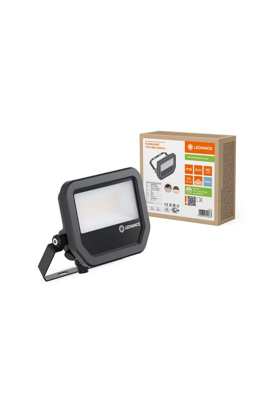 LED fényvető 11-17W 220-240V AC 1600-2400lm 6500K fekete alumínium IP66 FL 20P LEDVANCE - 4099854305863