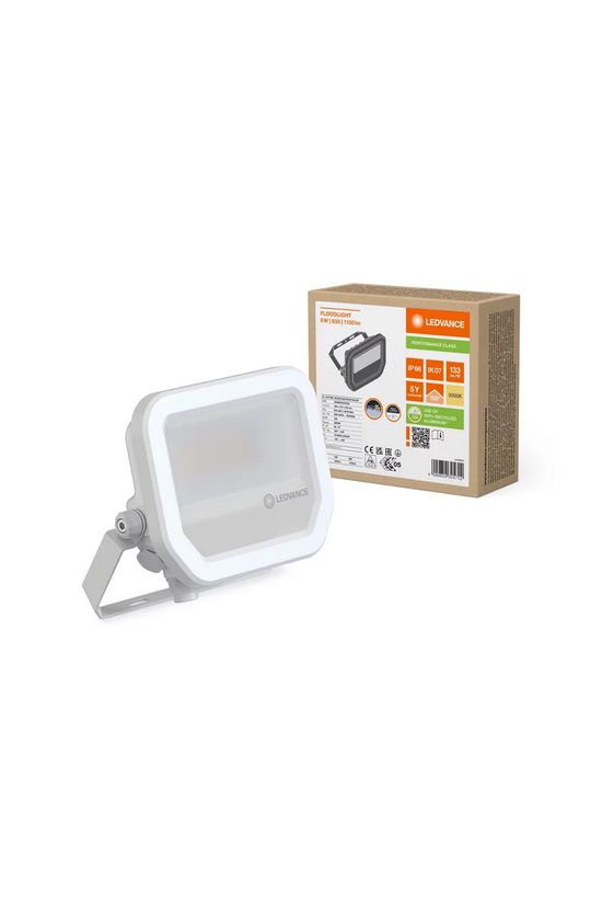 LED fényvető 6-8W 220-240V AC 780-1100lm 3000K fekete alumínium IP66 FL 10P LEDVANCE - 4099854305702