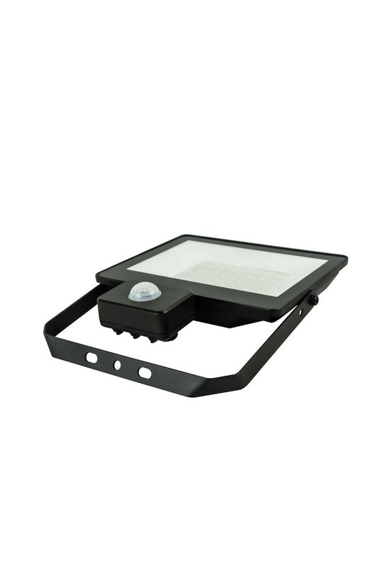 LED fényvető érzékelős 50W 220-240V AC 5000lm 4000K fekete alumínium IP65 A3-series Modee - ML-FLS4000K50WSA3