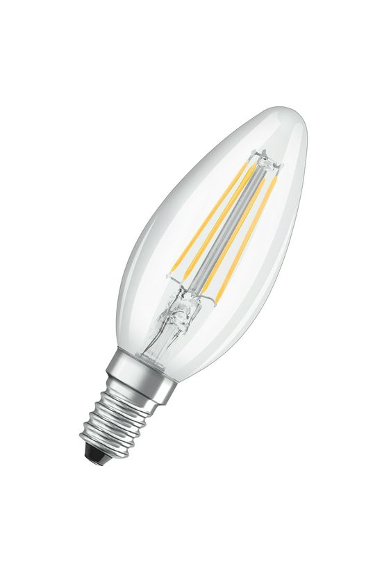 LED lámpa B35 gyertya filament 4W- 40W E14 470lm 827 220-240V AC 10000h 300° LVCLB40 LEDVANCE - 4058075438637