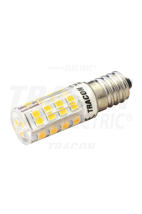 LED lámpa cső 4W 25W 230V AC E14 320lm 827 360° 25000h A+-en.o. 2700K TRACON - LH4W