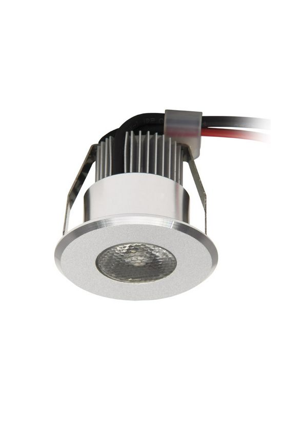 LED mélysugárzó lámpatest LED meghajtó nélkül süllyesztett 1x 1W 12V HAXA-DSO POWER LED-B KANLUX - 08103