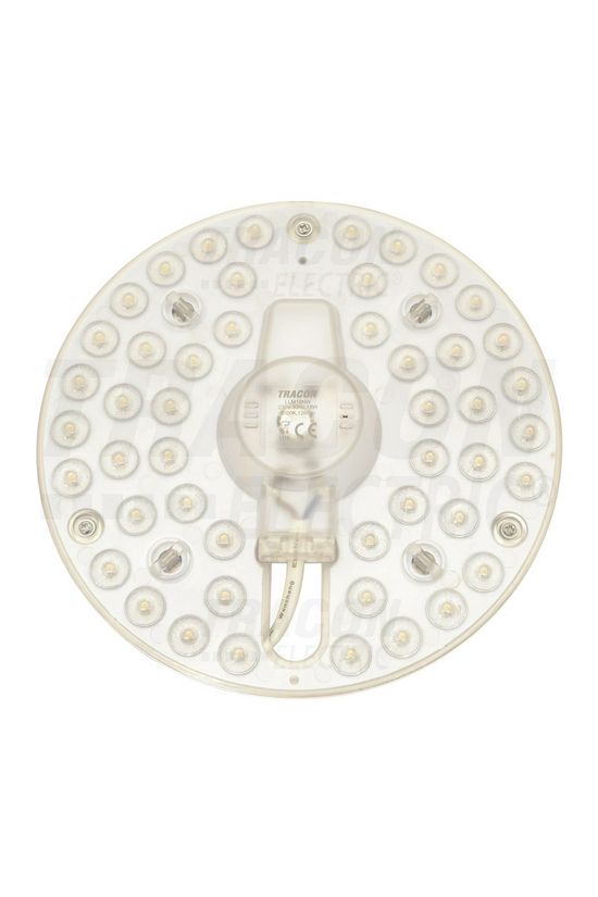 LED modul lámpatestbe építhető kerek 18W AC 1260lm 4000K 120° fehér 30000h A-en.o. TRACON - LLM18NW