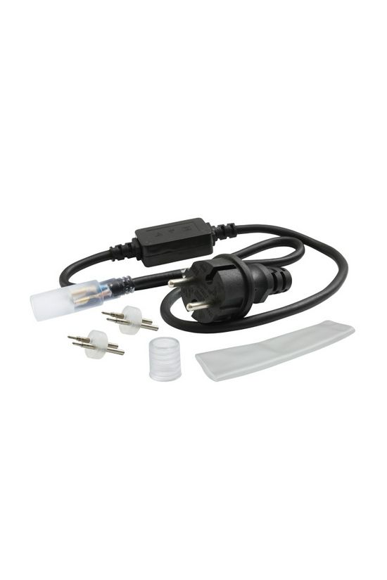 LED tápegység 0,9m kábel+dugvilla műanyag tokozás-ház kültéri IP44 GIVRO PR SET KANLUX - 08637