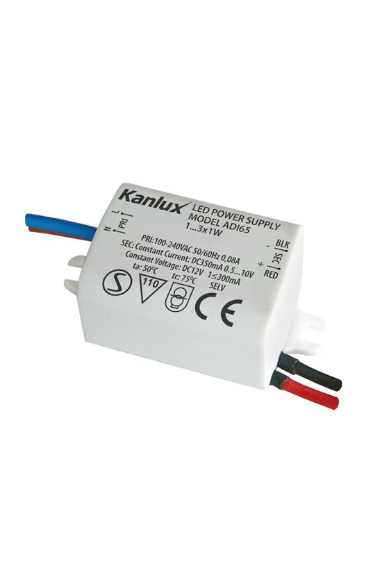 LED tápegység állandó áramú állandó áramú állandó feszültségű 1-3W 0,5-10V ADI 350 1x3W KANLUX - 01440