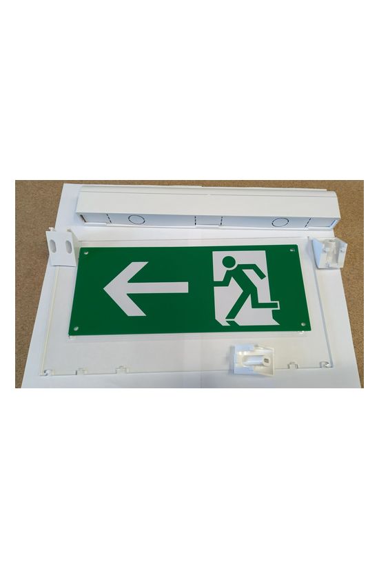 LED vészvilágító készenléti piktogramkészlettel 230V AC 1h-szigetüzem IP20 SIGNAL SGE-K NORMALUX - SIGNALSGEK