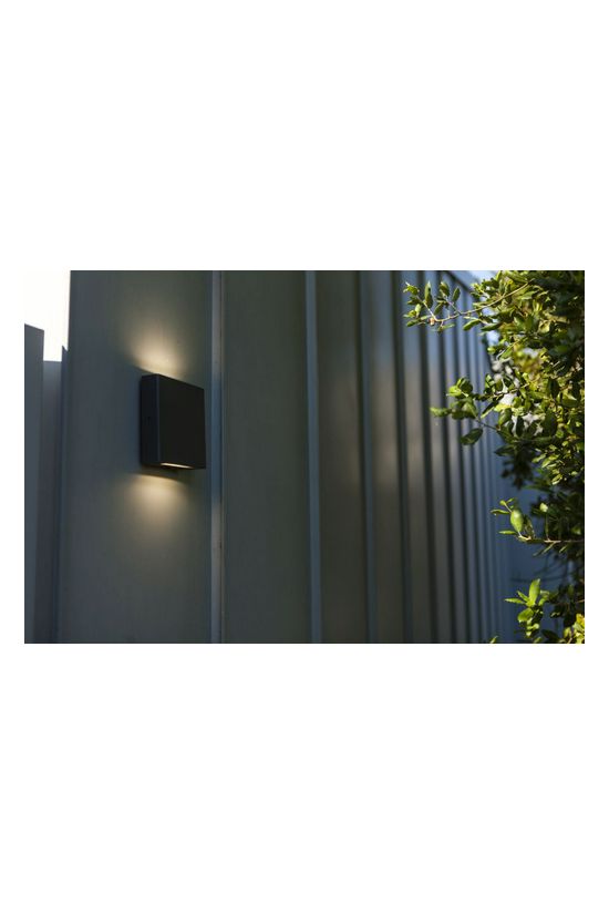 LUTEC 5102601125 PILI kültéri fali LED 8,5W 4000K 1310 lm antracit IP54 DIR/INDIR