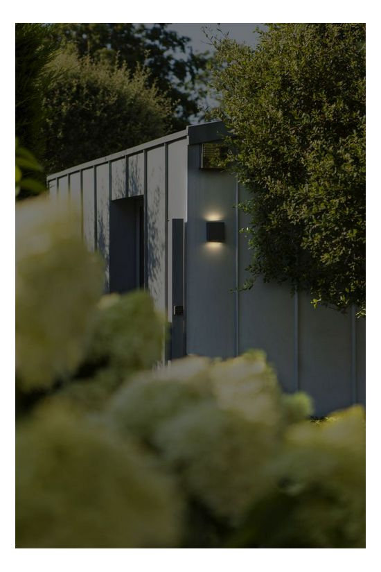 LUTEC 5102601125 PILI kültéri fali LED 8,5W 4000K 1310 lm antracit IP54 DIR/INDIR