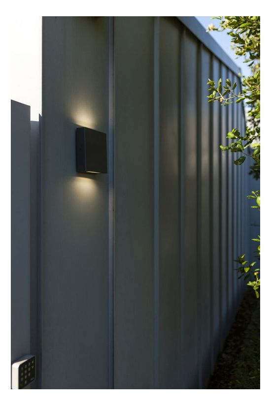 LUTEC 5102601125 PILI kültéri fali LED 8,5W 4000K 1310 lm antracit IP54 DIR/INDIR