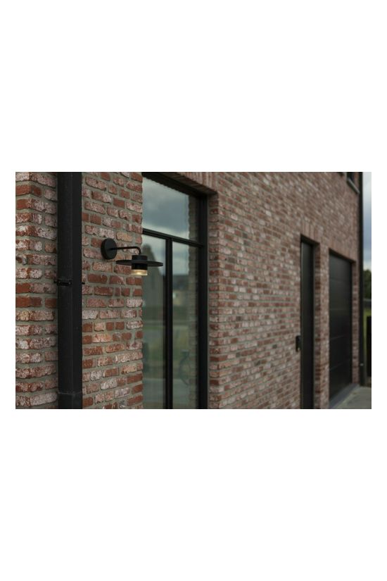 LUTEC 5213402012 PLATO Kültéri fali LED 7W 1000lm 3000K lefelé fekete IP54