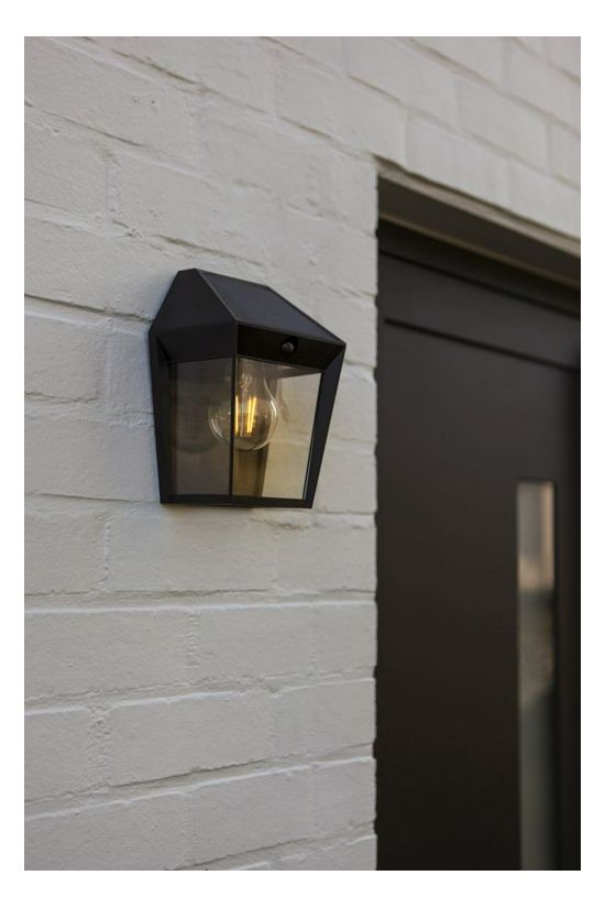 LUTEC 6916002330 AVONY SOLAR kültéri fali 1*E27 IP44+SZENZOR