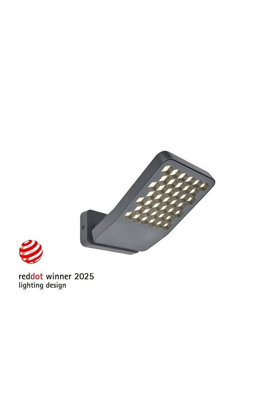 LUTEC 7801601118 ATLANTIS Flood Light kültéri fényvető LED 13,7W 4000K 2000lm IP54 méhsejtes