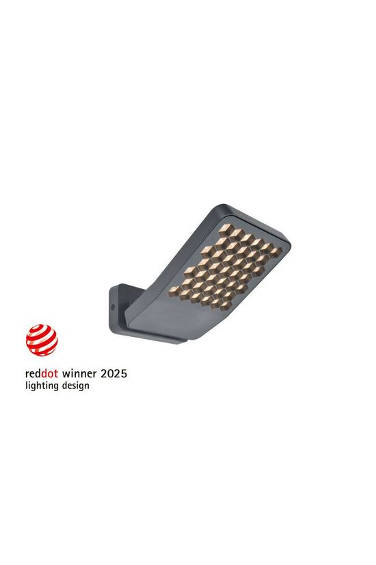 LUTEC 7801605118 ATLANTIS Flood Light kültéri fényvető LED 13,7W 3000K 1850lm IP54 méhsejtes