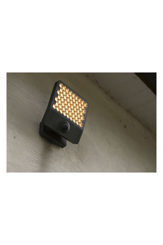 LUTEC 7801608118 ATLANTIS Flood Light kültérifényvető LED 24W 3000K 3100lm IP54+SZENZOR méhsejtes