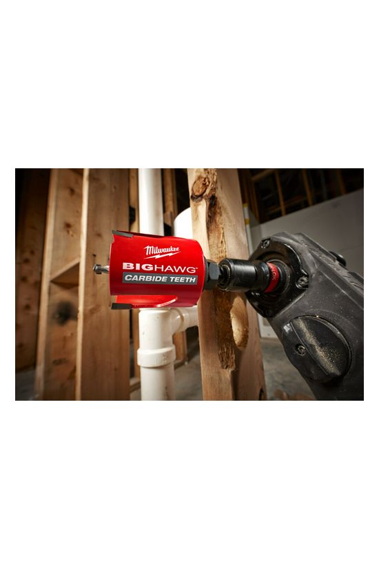 Lyukfűrész készlet 10db d35-/44/51/57/68/76mm +tartozék +koffer gipszkartonhoz BigHawg Milwaukee - 4932464939