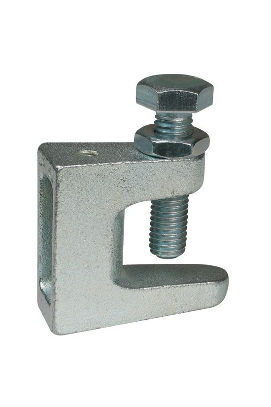 Menetes szár rögzítő kengyel csavaros peremkapocs menetes 1-20mm öntöttvas TKN10-M10 WALRAVEN - 6003010