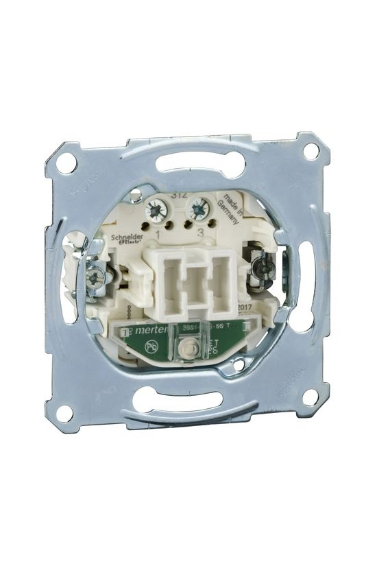 Merten 102 2P kapcsoló betét süllyesztett csavaros IP20 billentyű/gomb Schneider - MTN3502-0000