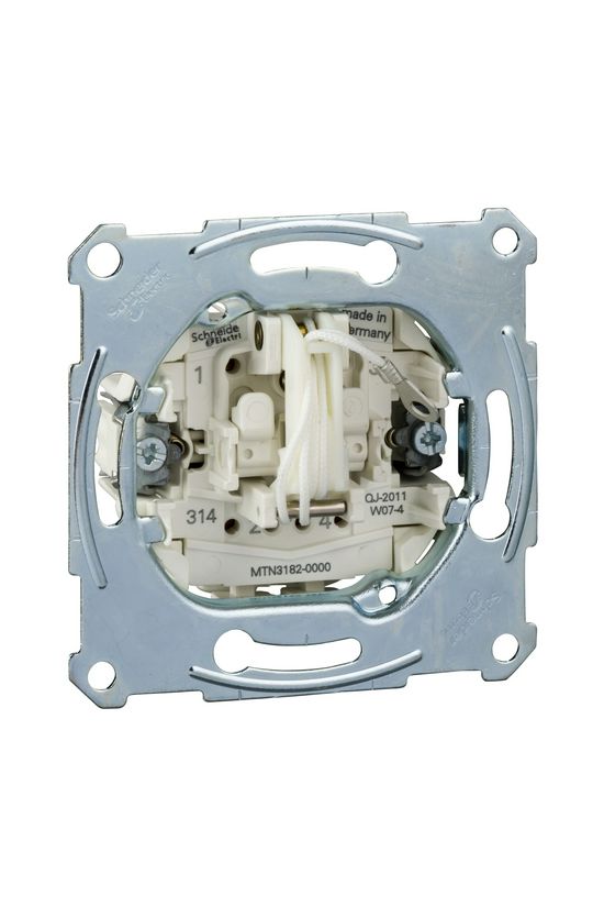 Merten 102 2P kapcsoló betét süllyesztett rugós IP20 húzózsinór Schneider - MTN3182-0000