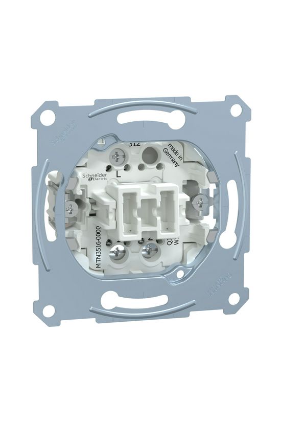 Merten 106 váltókapcsoló betét süllyesztett csavaros IP20 billentyű/gomb Schneider - MTN3516-0000