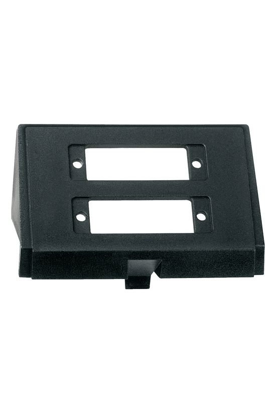 Merten adapterkeret 2xOptikai duplex SC adatcsatlakozóhoz műanyag fekete Schneider - MTN464381