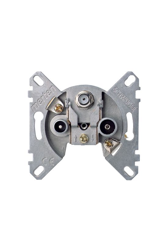 MERTEN TV-R-SAT aljzat, DC, végzáró - MTN466097