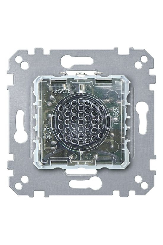 Merten berregő betét közpoti fedéllel fém címketartó nélkül Schneider - MTN4451-0000